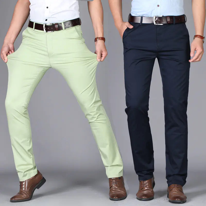 High-Quality Cotton Business Suit Pants