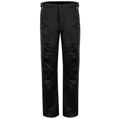 Pleated Silk Casual Loose Fit Pants for Men