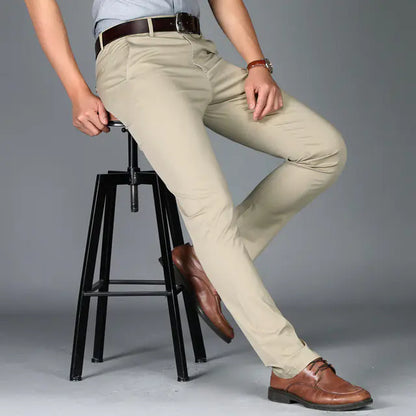 High-Quality Cotton Business Suit Pants