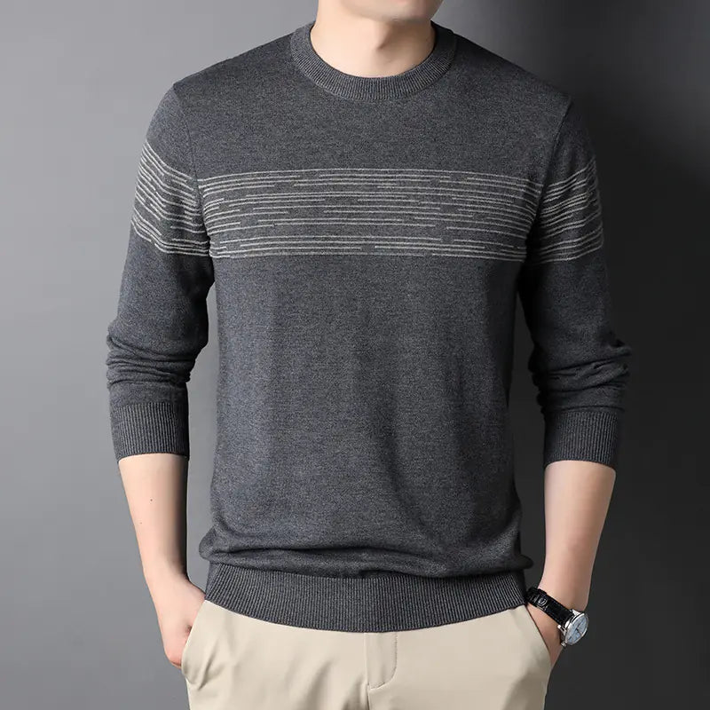 Men's Long Sleeve Winter Sweater