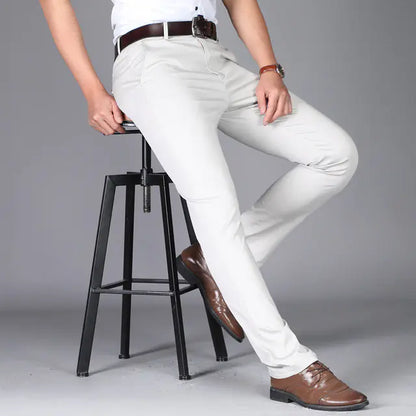 High-Quality Cotton Business Suit Pants