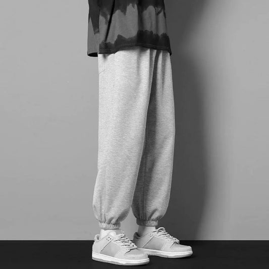 Men's Casual Loose Ice Silk Pants