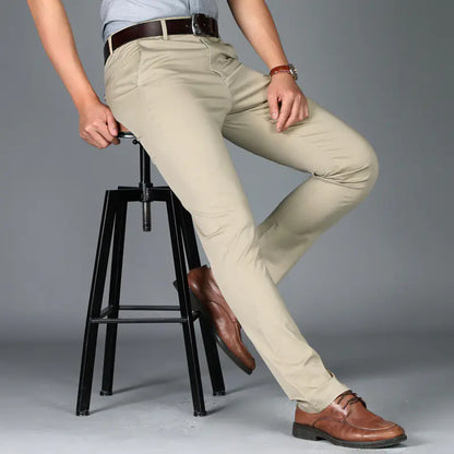 High-Quality Cotton Business Suit Pants