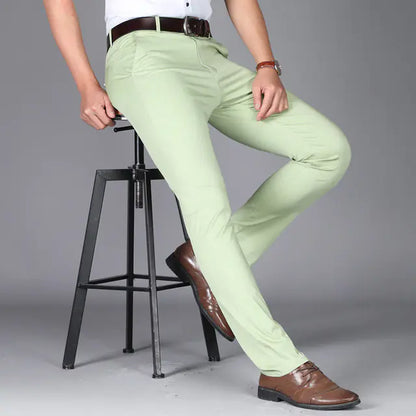 High-Quality Cotton Business Suit Pants